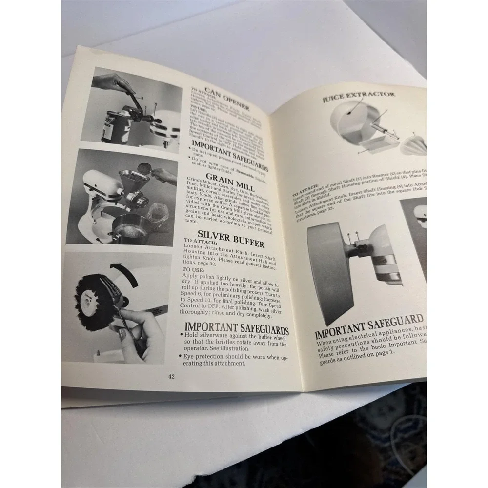 VTG‎ 1970s KitchenAid Electric Housewares Recipes & Instructions BOOKLET